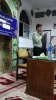 حضور دانشجویان ساکن خوابگاه درنمازخانه دانشکده بمناسبت روز جوان باسخنرانی دکتر بخشش 6