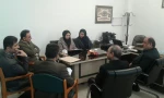نشست گروه نظارت و ارزیابی با حضور نمایندگان دانشگاه گیلان در دانشکده صومعه سرا 2