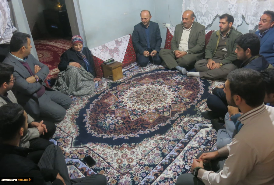 دیدار بسیج کارکنان، اساتید و دانشجویان از خانواده های معظم شهدا؛ در برنامه های هفته بسیج 4