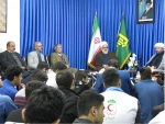 دیدار با امام جمعه محترم شهرستان صومعه سرا و حضور در گلزار شهدای والا مقام ایران اسلامی، در برنامه های روز دانشجو 5