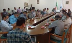 حضور نماینده ولی فقیه و امام جمعه محترم شهرستان صومعه سرا؛ به مناسبت هفته ملی مهارت، از دانشکده فنی و حرفه ای صومعه سرا 2