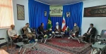 دیدار ریاست، جمعی از کارکنان و اساتید دانشکده فنی و حرفه ای صومعه سرا،با امام جمعه محترم شهرستان صومعه سرا. در هفته دفاع مقدس 2