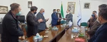 معارفه معاونت آموزشی دانشکده فنی و حرفه ای صومعه سرا، با حضور ریاست  و مدیریت محترم حراست دانشگاه فنی و حرفه ای استان گیلان 3