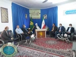 دیدار مسئولین دانشکده با امام جمعه شهرستان 2