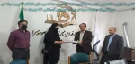 تقدیر از اولین دانشجوی دختر جدیدالورود ثبت شده در سامانه  بوستان دانشکده فنی و حرفه ای میرزاکوچک صومعه سرا در وبینار توجیهی آموزشی 24 مهرماه 1400 2