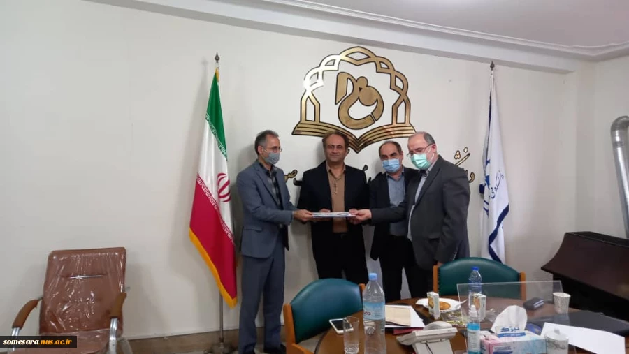 مراسم معارفه  آقای حسین زاده بعنوان ریاست اداره حراست 2