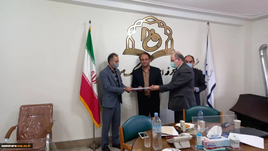 مراسم معارفه  آقای حسین زاده بعنوان ریاست اداره حراست 4