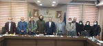 دیدار معاون فرهنگی و دانشجویی  دانشکده فنی و حرفه ای میرزاکوچک صومعه سرا  به اتفاق نماینده مجلس آقای دکتر دلخوش و اعضای شورا ی راهبردی  فرهنگی شهرستان صومعه سرا با وزیر وفرهنگ و ارشاد اسلامی کشور 2