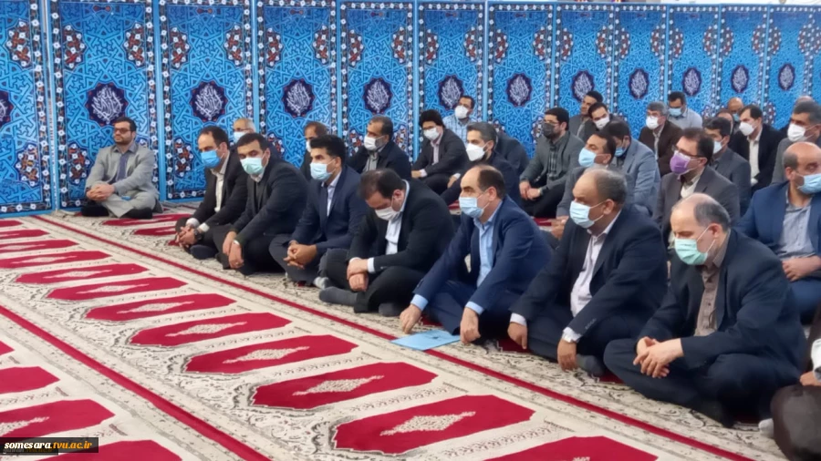 دیدار جمعی از اساتید بسیجی دانشگاه فنی و حرفه‌ای گیلان نماینده ولی فقیه در استان 2