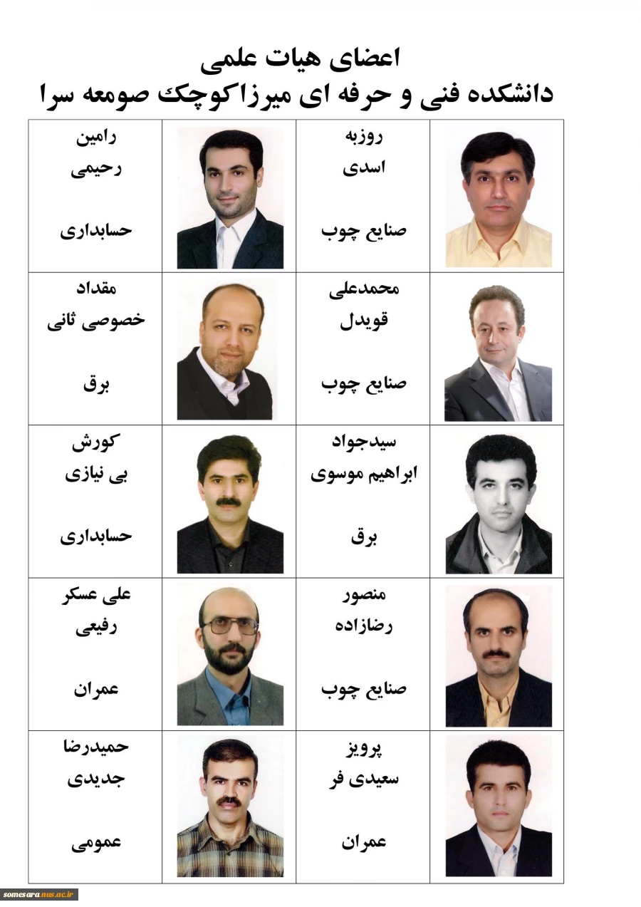 اعضای هیات علمی دانشکده 2