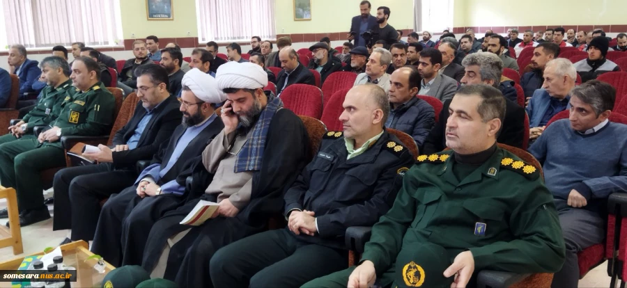 برگزاری یادواره شهدای دانشجو در دانشکده ملی مهارت صومعه سرا 3