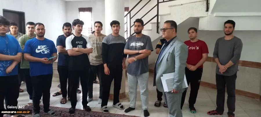 بازدید مدیر نظارت و ارزیابی دانشگاه ملی مهارت استان گیلان از دانشکده 3