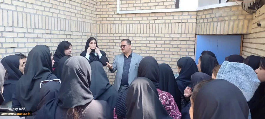 بازدید مدیر نظارت و ارزیابی دانشگاه ملی مهارت استان گیلان از دانشکده 4